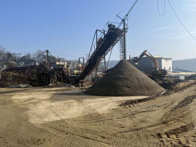 골재 채취장 작업 전경. 매일신문 DB