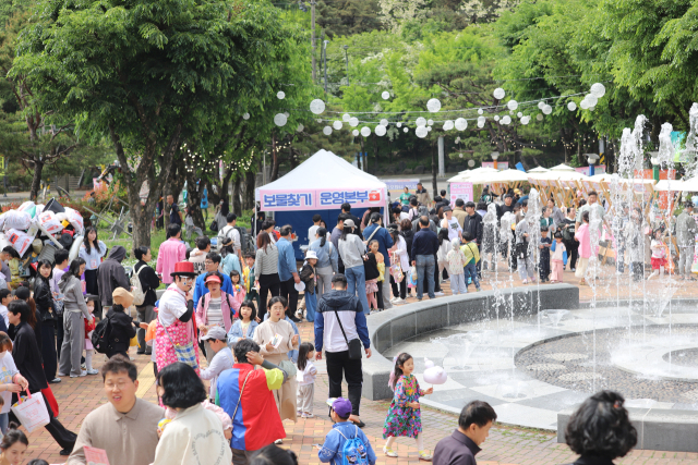 북구 지난해 어린이 대축제 행사 사진. 행복북구문화재단 제공