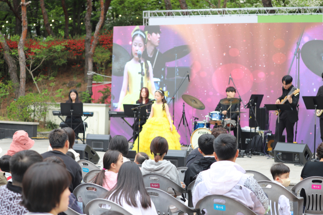 행복어린이동요대회 수상자 콘서트. 행복북구문화재단 제공