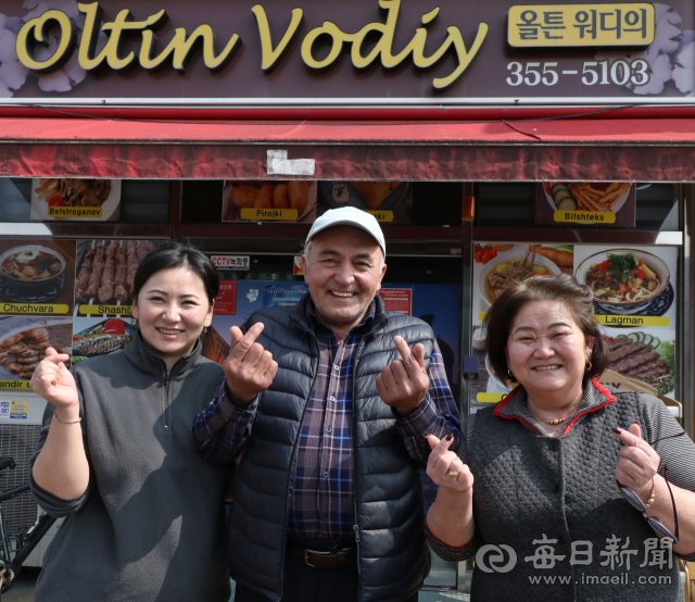 대구 북부정류장 상가 안에 자리한 우즈베키스탄 레스토랑 