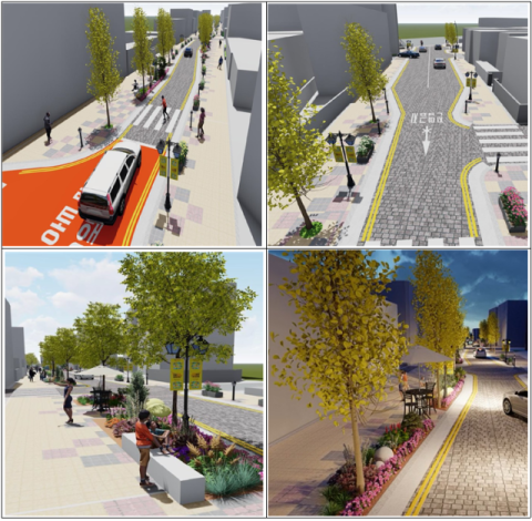 일방통행·인도 확장…구미시 '걷고 싶은 금리단길' 만든다