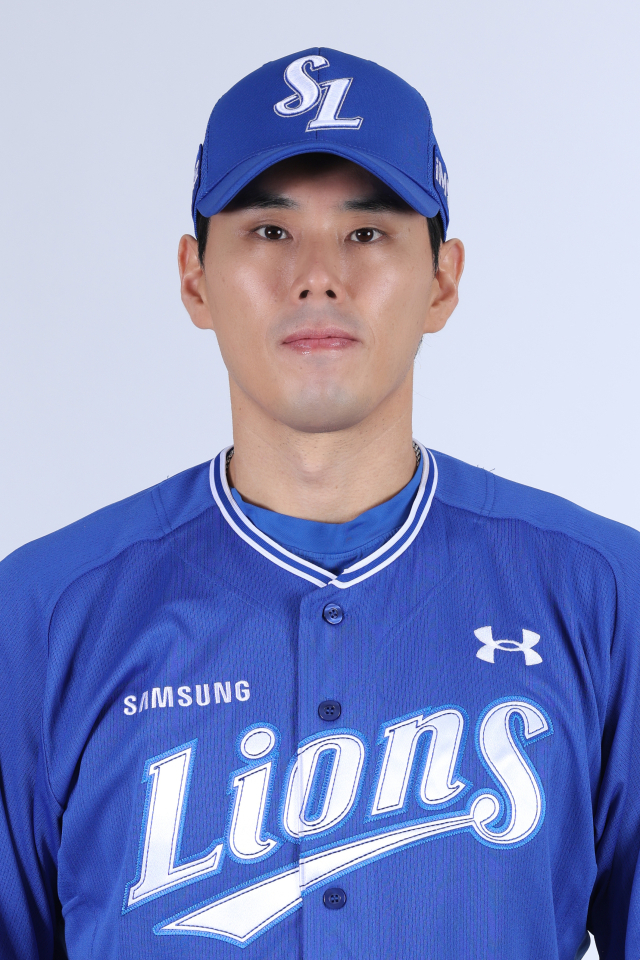 삼성 라이온즈의 김재윤. 삼성 제공