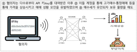 가상자산 시세조종 세력 덜미…API 키 빌려주면 공범 처벌