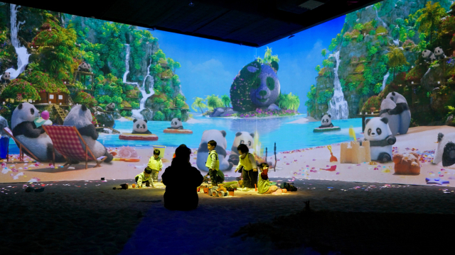 오는 2일 대구 테마파크 이월드 83타워 2층에 실감미디어 테마파크 