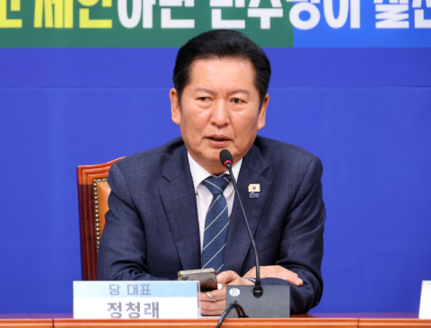 동진정책 여념없는 정청래…2일 오중기 후보 개소식 참석