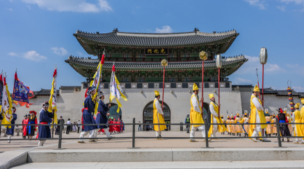 경복궁에 펼쳐진 '세종대왕자태실 태봉안 행차'