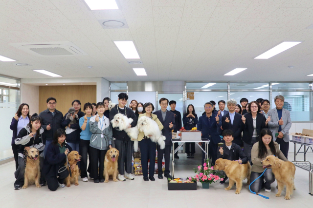 안동과학대 반려동물케어과 전용 교육시설인 