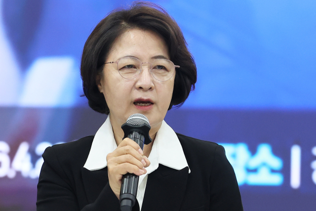 추미애 더불어민주당 경기도지사 후보. 연합뉴스