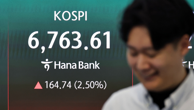 코스피, 사상 첫 장중 6900선 돌파…'7천피' 턱밑