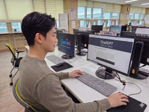 범어도서관, 생성형 AI 전용 좌석 운영…챗지피티·제미나이 무료 제공