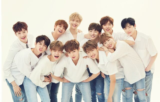 그룹 워너원. YMC엔터테인먼트 제공