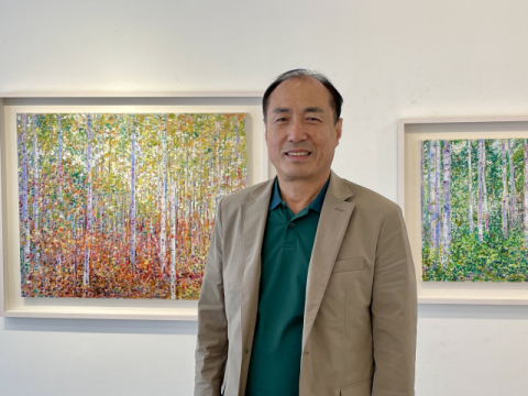 [전시속으로] 빛의 아름다움 머금은 장미와 자작나무…이장우 개인전