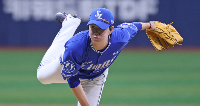 '새내기 장찬희, 데뷔 첫 선발승' 삼성, NC 꺾고 5연승