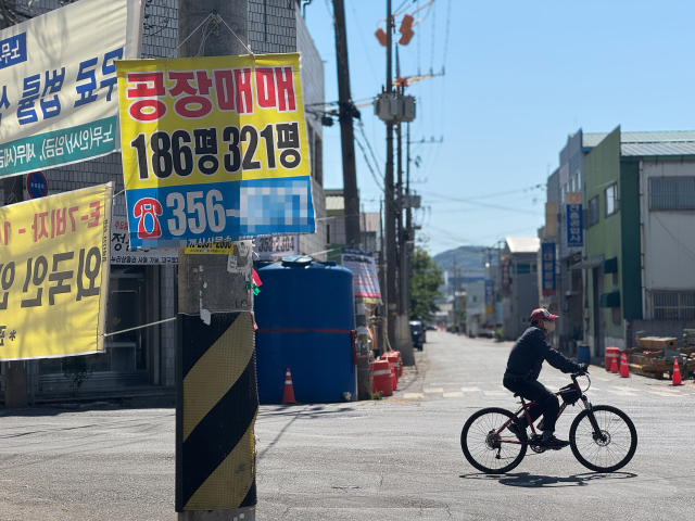 확 줄어든 대구 공장·창고 거래액…올해 들어 최저 