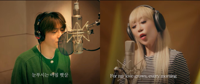 조수미와 EXO 수호 듀엣 유튜브 SM CLASSICS 영상.