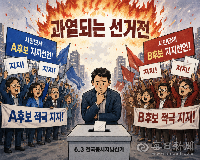 6.3전국동시지방선거가 다가오면서 지역 시민단체들의 