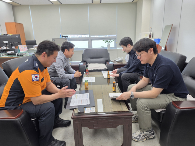 대구동부소방서, 지방선거 대비 동구선관위와 화재안전간담회 실시