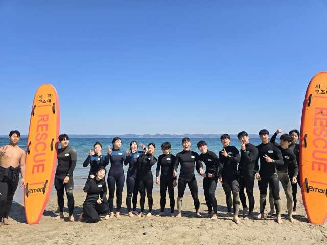 경북서핑협회, '서프레스큐' 해양레저 인명구조 교육 실시
