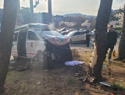 교통사고 현장. 연합뉴스