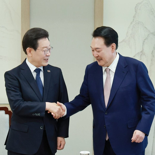 이재명 대통령, 윤석열 전 대통령. 연합뉴스