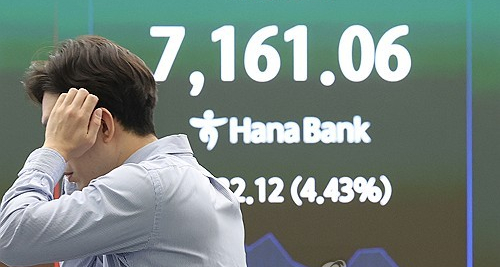 코스피 '장밋빛 전망'?…외인 투매에 웃지 못하는 증권株