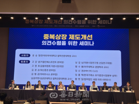 중복상장 규제 수위 어디까지?…자본시장 '주주 보호' 해법 두고 갑론을박