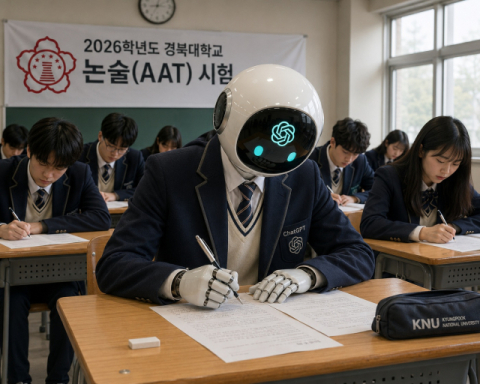 챗GPT에게 경북대 논술시험 치게 했더니