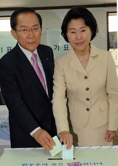 이회창 전 총재 부인 한인옥 여사 별세…향년 88세