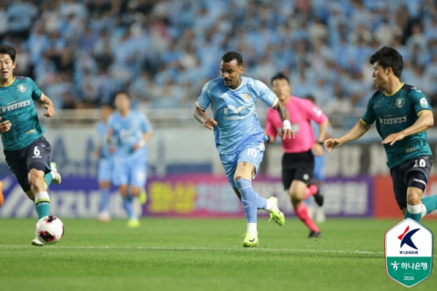 대구FC, 안산과의 홈경기서 3대0 클린시트 대승