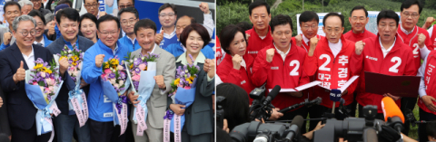 사전투표 막판 승부수 '신공항'…김부겸 '국가지원' vs 추경호 '국가주도'