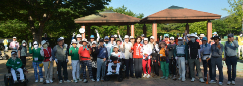 대구시 장애인골프협회, 대구 달성군 서재파크골프장서 장애인골프대회 개최