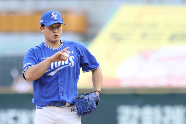 삼성 라이온즈의 최원태. 삼성 제공