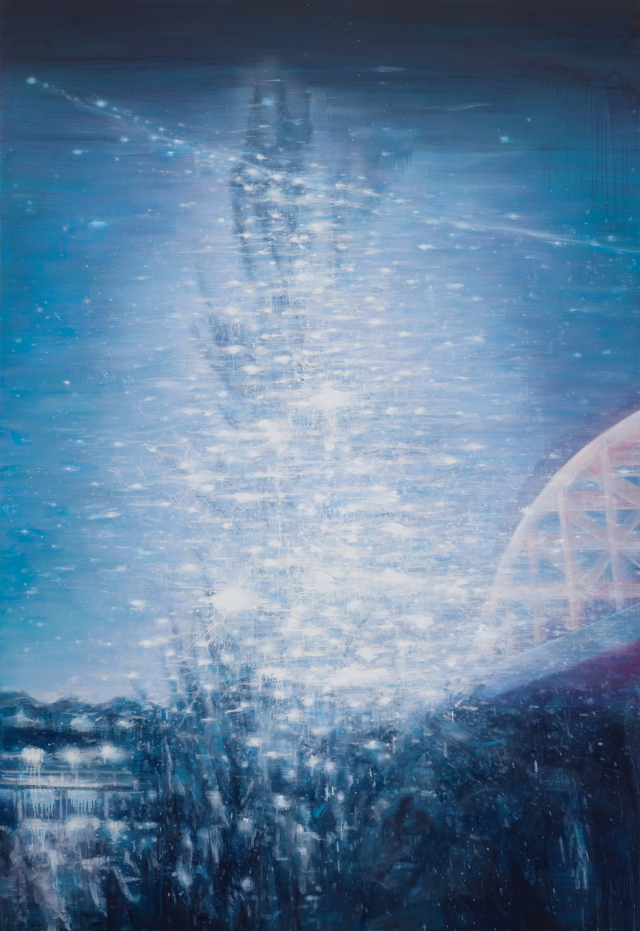 신준민, Nodeul Island, Oil on canvas, 230 x 160 cm, 2025