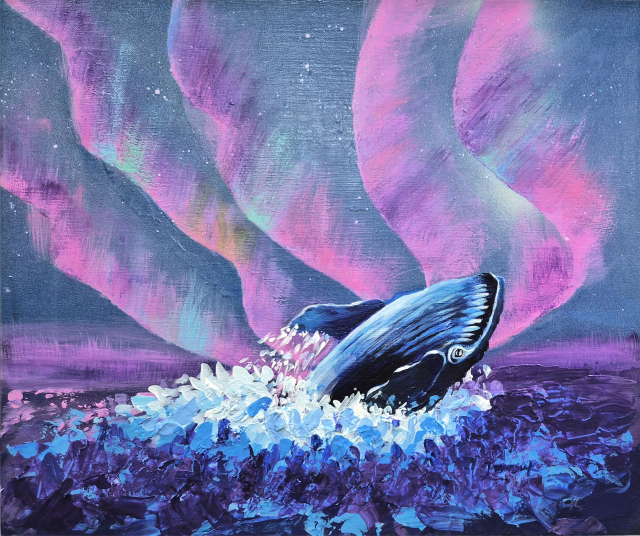 장명숙, 다시 비상, Acrylic on Canvas, 53.0&times;45.5cm, 2026