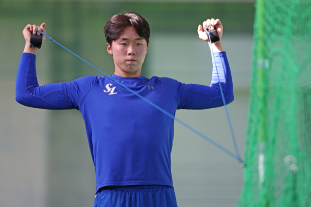 삼성 라이온즈의 이호범. 삼성 제공