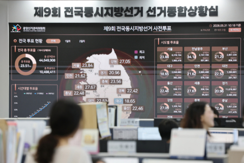 [속보] 지선 전국 투표율 오전 11시 15%…대구 18.9% 최고