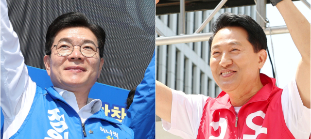 초박빙 서울시장 선거…오세훈, 정원오에 첫 역전