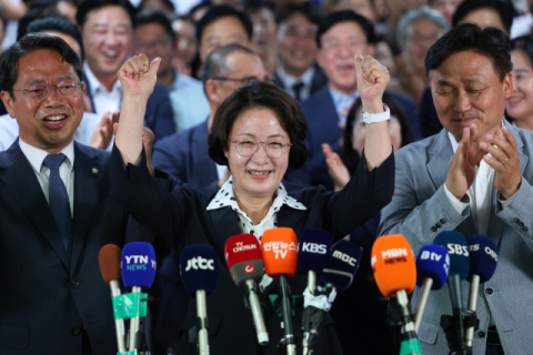 6·3 지방선거 시도지사, 민주 12곳·국힘 4곳 승리