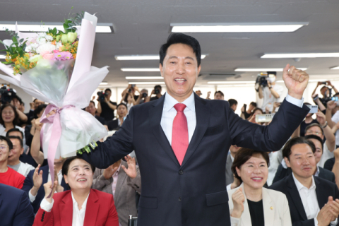 '새벽 대역전승' 오세훈, 사상 첫 5선…