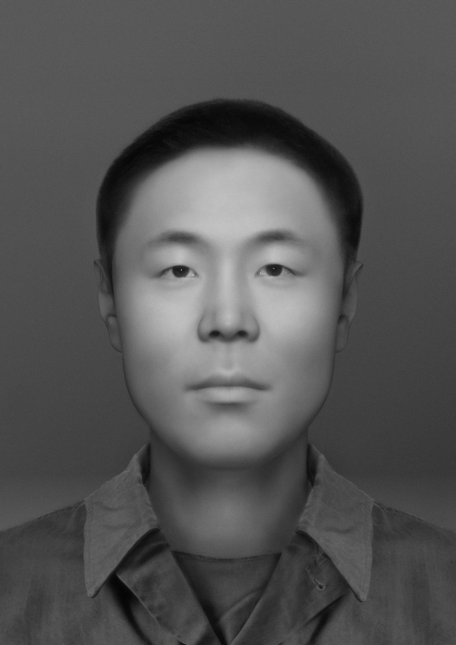 유해발굴감식단과 국과수는 지난 5월해 최초로 6․25 전사자의 얼굴을 복원하는 데 성공했다. 사진은 복원된 고 송영환 일병의 2D 표준영정 ⓒ국방부