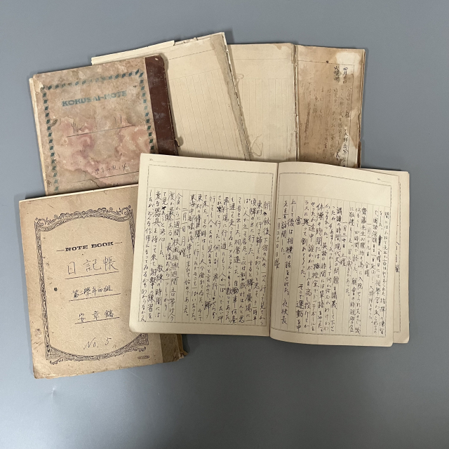 1930년대 대구공립고등보통학교 안장호 일기. 대구문화예술진흥원 제공