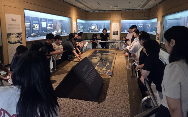 지난 2일 영남대학교 박물관에서 