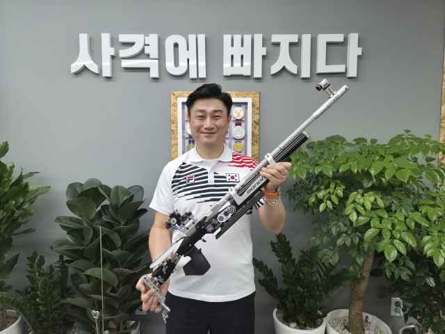 10일 오후 포항시 남구 이동 공기총 사격장 