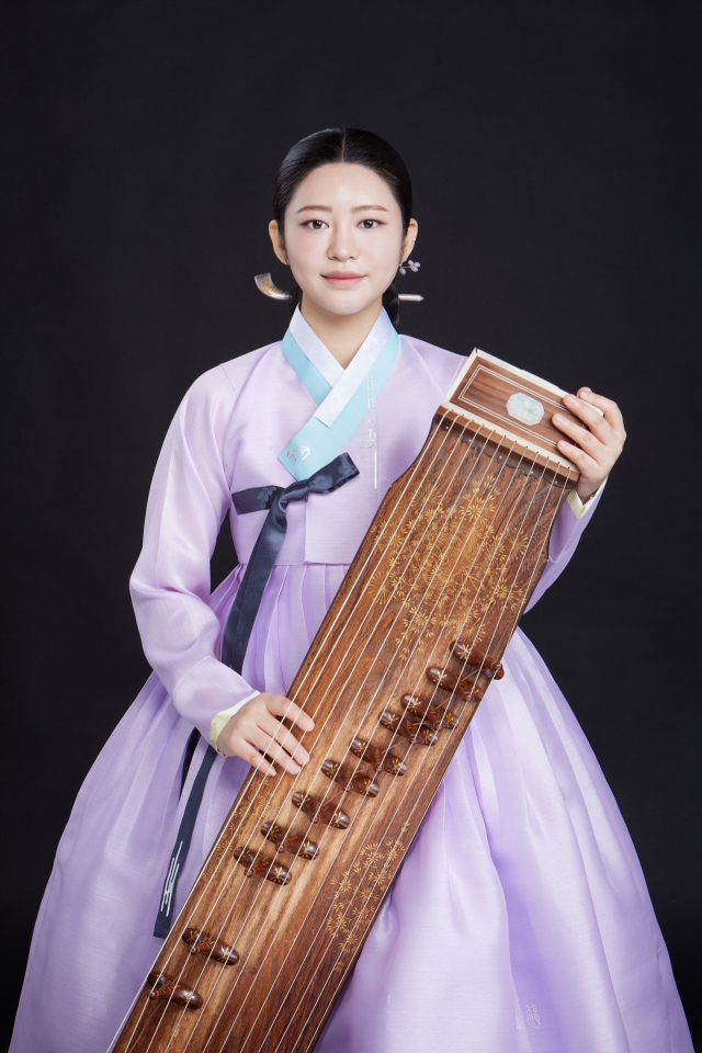 가야금병창 연주자 김은비. 대구국악제