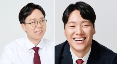 김경민(30, 오른쪽)·박새롬(34) 대구 수성구의원 당선인