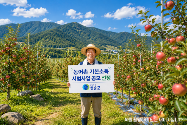 11일 청송군은 농림축산식품부의 