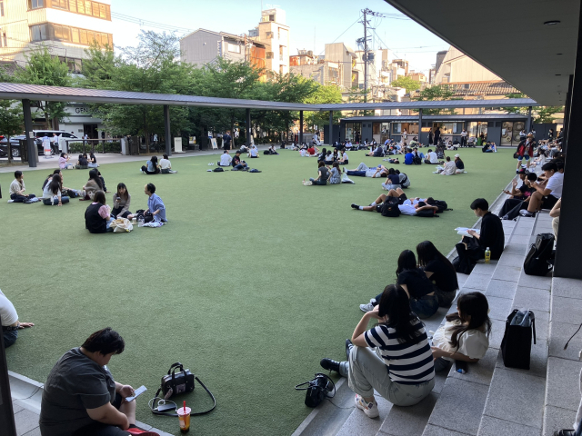 일본 교토 릿세이광장. 황희진 기자