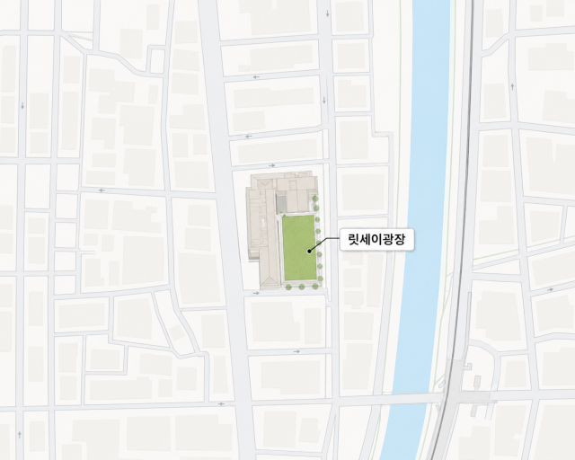 일본 교토 릿세이광장 위치. 매일신문DB