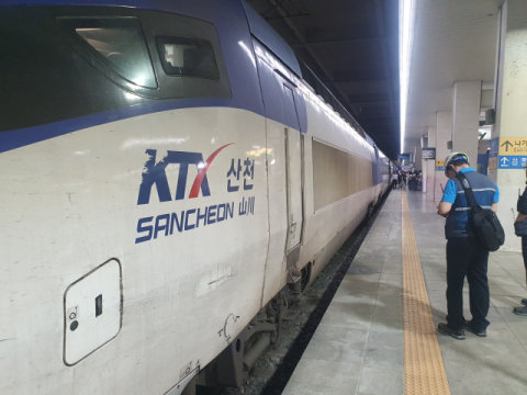 [단독] 동대구역 인근서 멈춘 포항행 KTX…