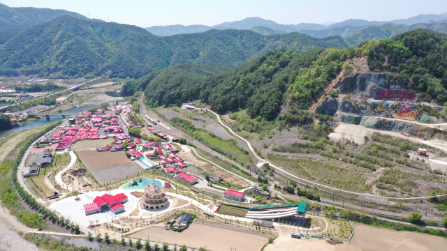 봉화군 분천마을 전경. 봉화군 제공